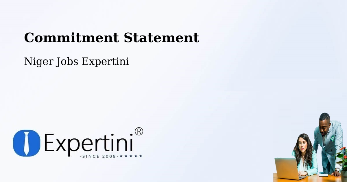 Corporate Commitment – Tibiri - Niger Jobs Expertini